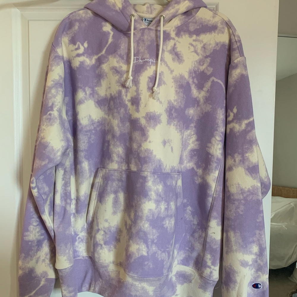 Oversized Champion Dye Hoodie Sweatshirt Women’s